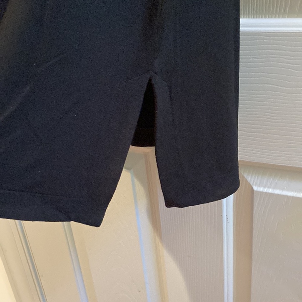 EUC J.Jill black tunic - Picture 4 of 5